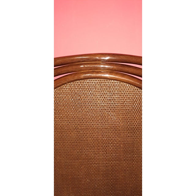Vintage Bamboo and Wicker Headboard, 1980 For Sale - Image 4 of 10
