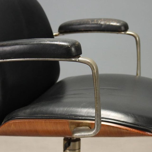 Swivel Armchair by Ennio Fazioli for MIM, 1960s For Sale - Image 6 of 14