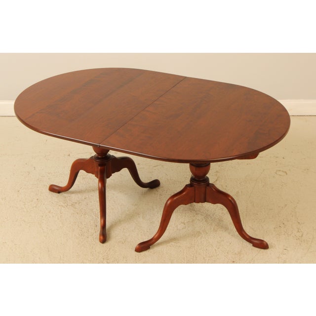 Traditional Eldred Wheeler 2 Section Tilt Top Dining Room Table For Sale - Image 3 of 18