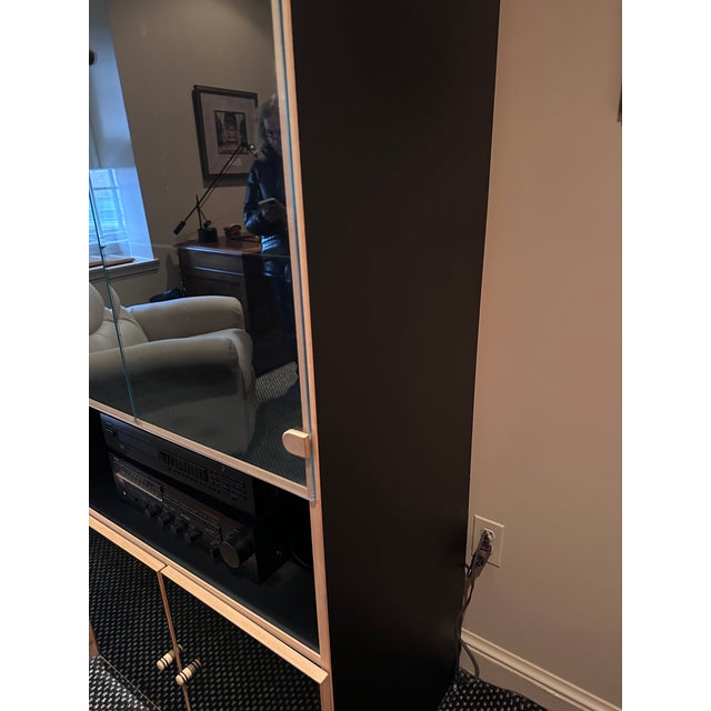 Mid-Century Modern 1970s Bauhaus Laminate Wall Unit-Two Pieces For Sale - Image 3 of 12