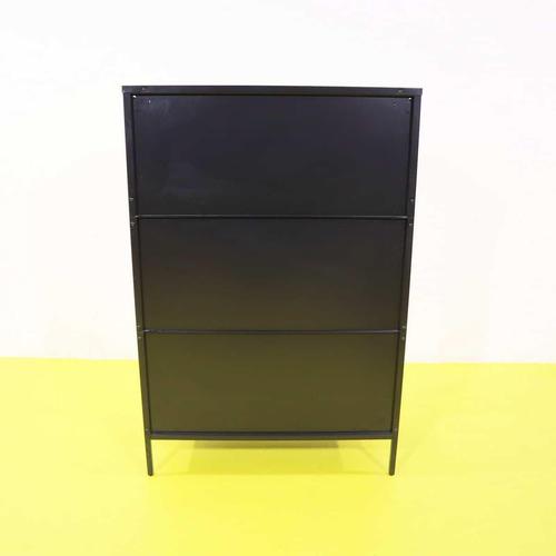 Rudsta Display Cabinet in Anthracite Metal and Glass from Ikea For Sale - Image 9 of 10