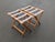 Mid 20th Century 1960s Vintage Scheibe Style Folding Wooden Luggage Rack Set of 2 For Sale - Image 5 of 9