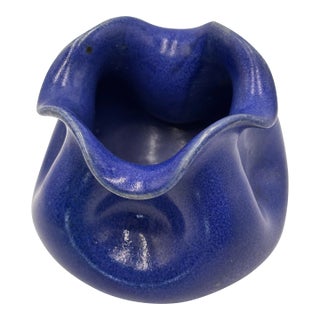 Mid 20th Century w.j. Gordy Pinch Vase Pottery For Sale