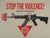Shepard Fairey, Stop the Violence, Screenprint For Sale - Image 4 of 4