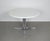 Round Extendable Table and Cantilever Chairs from Läsko, Germany, 1970s, Set of 7 For Sale - Image 6 of 18