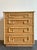 Vintage Whitecraft Oak and Bamboo Chest of Drawers For Sale - Image 9 of 12