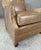 New Showroom Sample Alden Parks Modern Leather Club Chair For Sale - Image 9 of 10