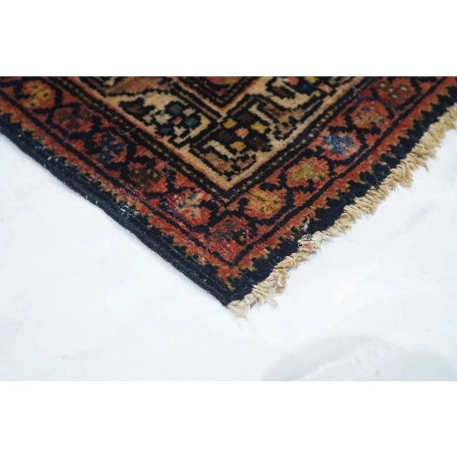 Antique Sarouk Rug 1'11'' x 2'6'' For Sale - Image 4 of 10