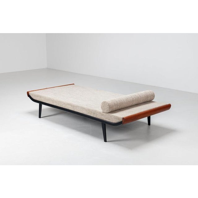 Cleopatra Daybed in Melange Fabric by Dick Cordemeijer for Auping, Netherlands, 1954 For Sale - Image 6 of 14