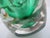 Chris Heilman Multi-Layered Glass Green Plum Blossom Paperweight Vase Sculpture For Sale - Image 9 of 11
