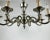 Vintage Bronze Chandelier, Belgium, 1970s For Sale - Image 6 of 11