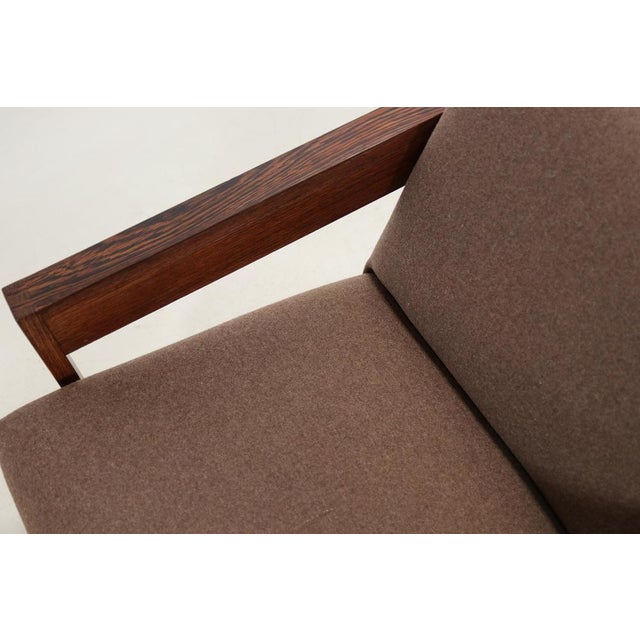 Wood Modernist Wenge Wood Chair by Hein Stolle for T Spectrum, 1960s For Sale - Image 7 of 9