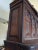 19th Century Majestic 9 Feet Vintage 19th Century 3 Tiers (Pieces) Carved Wood With 3 Pieces of Marble Fireplace For Sale - Image 5 of 8