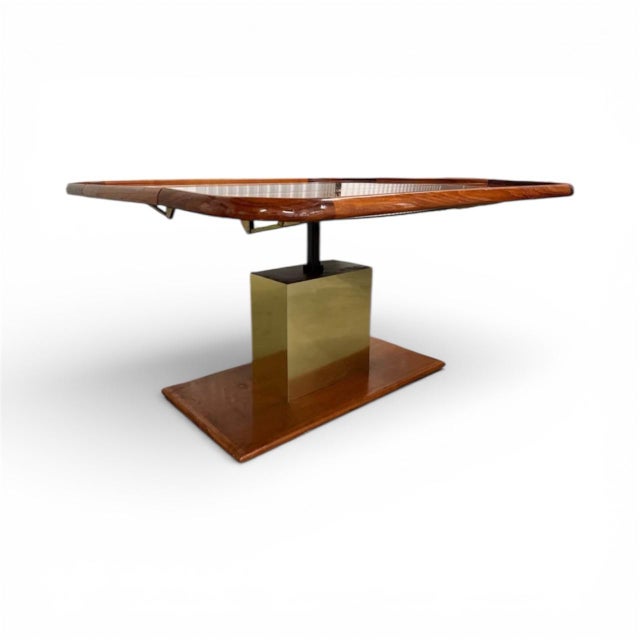 Mid-Century Modern Mid-Century Modern Pedestal Dining / Cocktail Table, West Germany For Sale - Image 3 of 12