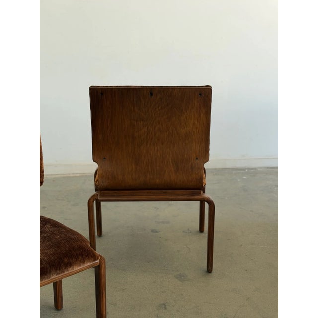 1970s Bentwood Dining Chairs - Set of Four For Sale - Image 4 of 18
