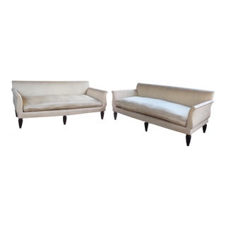 Rose Tarlow Melrose House Othello Sofas - A Pair For Sale