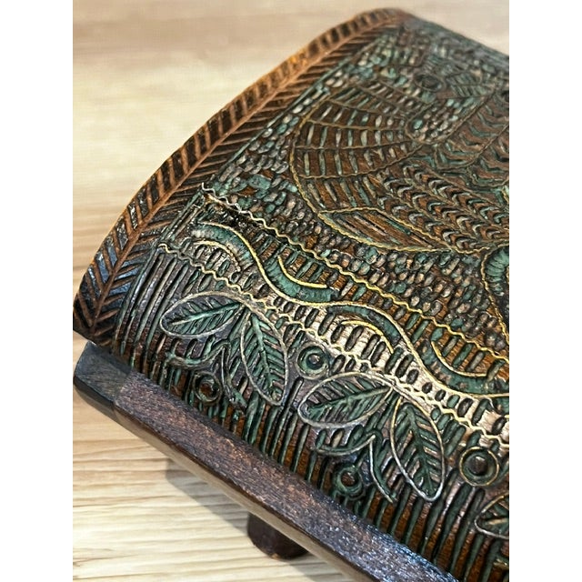 Antique Wooden Box For Sale - Image 11 of 14