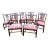 Early 20th Century Chippendale Style English Mahogany Dining Chairs - Set of 8 For Sale