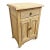 Rustic Raw Elm Nightstand For Sale - Image 4 of 7