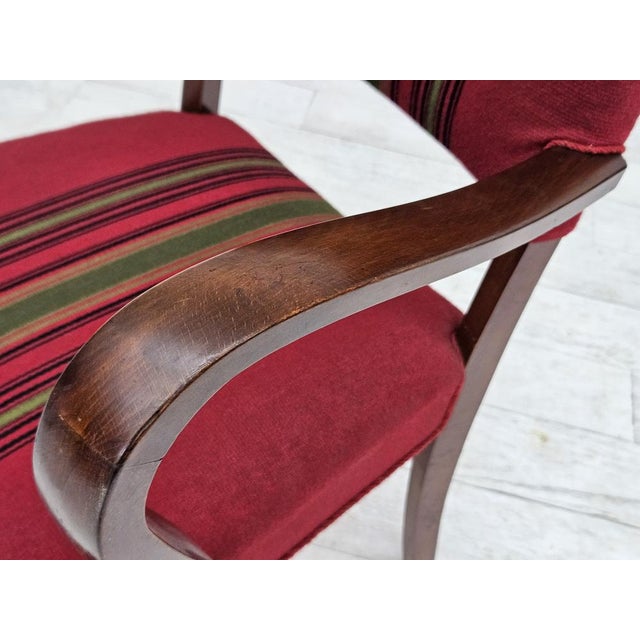 Set of Danish Armchairs in Ash, 1950s For Sale - Image 13 of 18