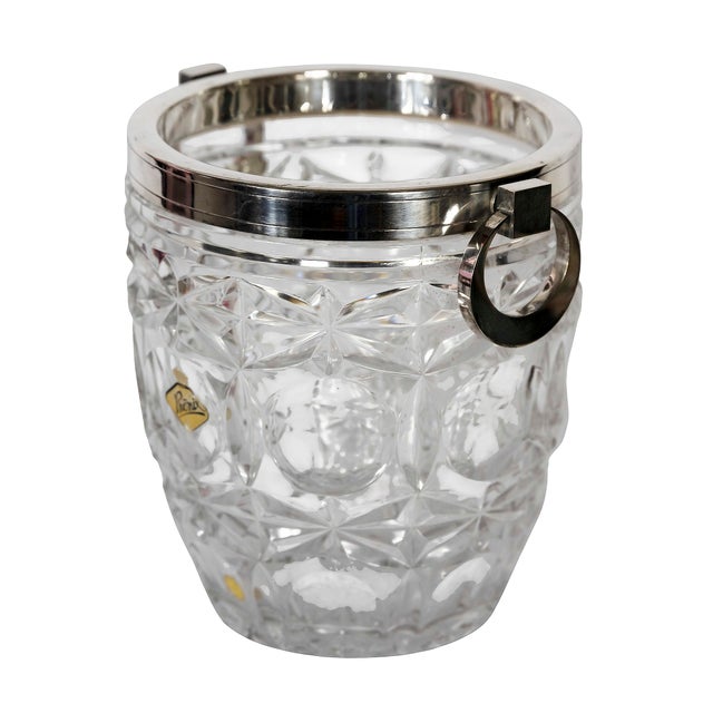1980s French Hand Made Cut Crystal Champagne Bucket, 1980s For Sale - Image 5 of 8