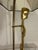 Metal Stunning Arteriors Home Katie Lamp (Male) Brass With Black Shade and Iron Base For Sale - Image 7 of 10