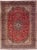 Textile 1960s Vintage Persian Kashan Handmade Red Floral Wool Rug For Sale - Image 7 of 7