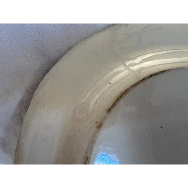 19th Century English Staffordshire Blue and White Transferware Platter For Sale - Image 15 of 17