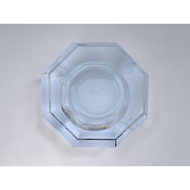 Moser Ashtray in Clear Crystal, 1970s For Sale - Image 4 of 12