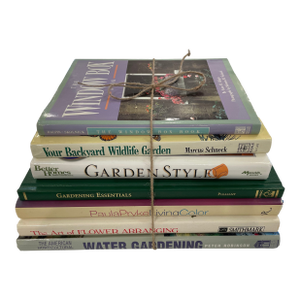 Vintage Book Stack - Gardening & Flower Arranging Books 1990-2005