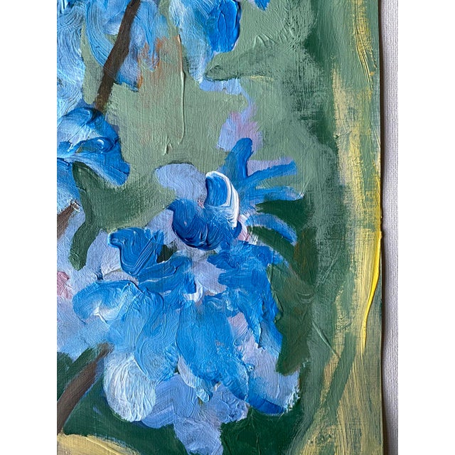 Original Work on Paper-Jardin d'Hiver-Shizico Yi-British Awarded Artist-Impasto-Oil on Paper For Sale - Image 10 of 18