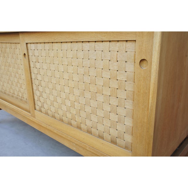 Vintage Danish Oak Sideboard by Ilse & Ove Rix for Uldum Møbelfabrik For Sale - Image 9 of 17