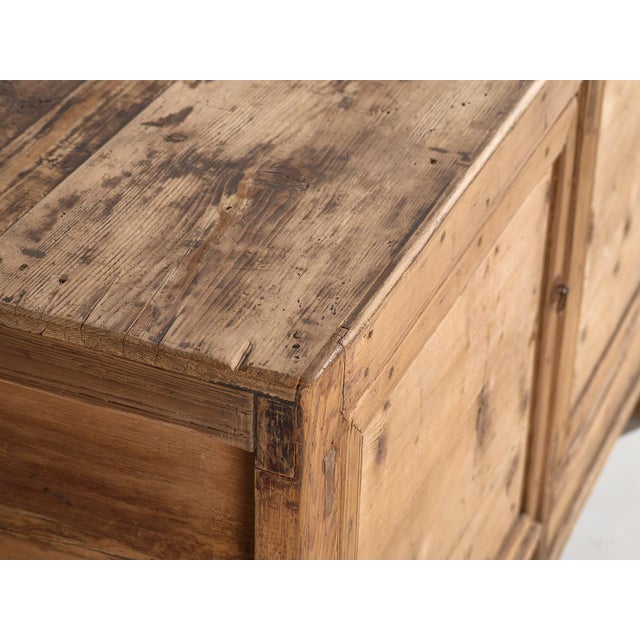 Rustic Antique Living Room Sideboard, 1900s For Sale - Image 3 of 16