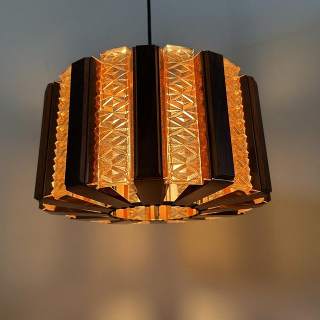 Danish Pendant Lamp by Werner Schou for Coronell Elektro, 1960s For Sale - Image 13 of 18