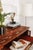 Brown Fornasetti Decorated Antique Italian Writing Desk For Sale - Image 8 of 16