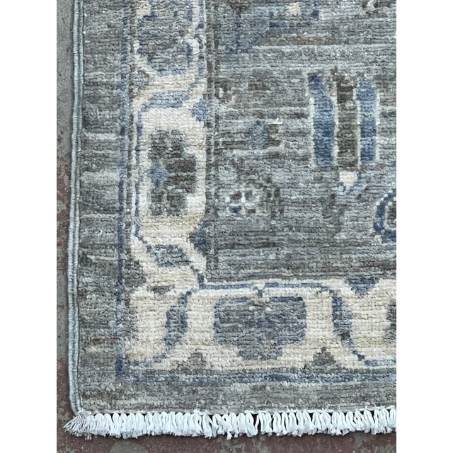 1980s Afghan Khotan Wool Runner 2’6” X 11’6” For Sale - Image 5 of 6