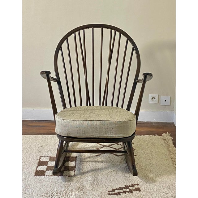 Rocking Chair by Lucian Ercolani for Ercol, 1950s For Sale - Image 15 of 18