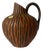 Handmade Rhodos Vase with Incised Decoration from Eiwa Keramik For Sale