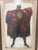 Mid-Century Modern 1960s Mid-Century Modern Dean Meeker "Joseph's Coat" Framed Large Intaglio Serigraph For Sale - Image 3 of 3