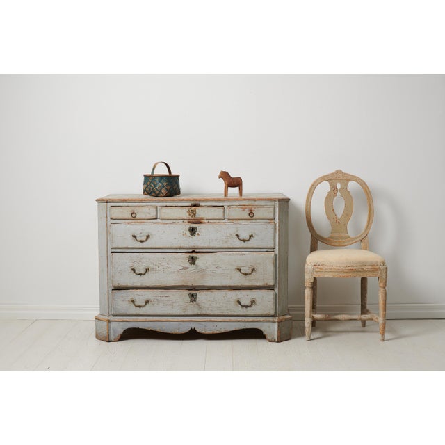 Gustavian (Swedish) Antique Northern Swedish Classic Gustavian Chest of Drawers For Sale - Image 3 of 14