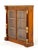 Impressive Olive Wood Pier Cabinet. Circa 1850 This Cabinet Stans Upon a Plinth Base. The Cabinet Features 2 Glazed Doors....