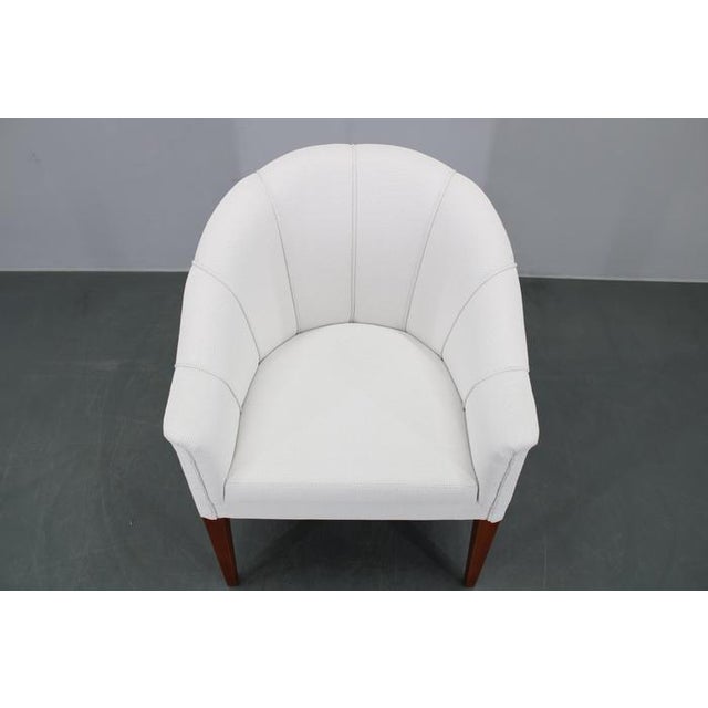 Vintage Leather Armchair, Former Czechoslovakia, 1970s For Sale - Image 3 of 16