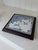 Early 20th Century Vintage French Blue & White Faience Tile Trivet in Carved Wood Frame For Sale - Image 5 of 12