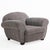 This oversized pair of chairs is deep, low, and comfortable! Often referred to as a "Paquebot" style, the chairs have...