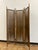 Mid-Century Modern Vintage Walnut Three Panel Geometric Room Divider. For Sale - Image 3 of 18