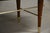 1960s Refinished Cherry Pink Marble and Brass Coffee Table For Sale - Image 10 of 11