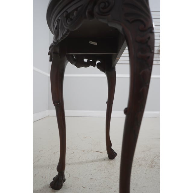 Baker Mahogany Stately Homes Collection Console Table For Sale - Image 15 of 16