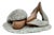 Vintage Abstract Female Form Sculpture by A. Altmann For Sale