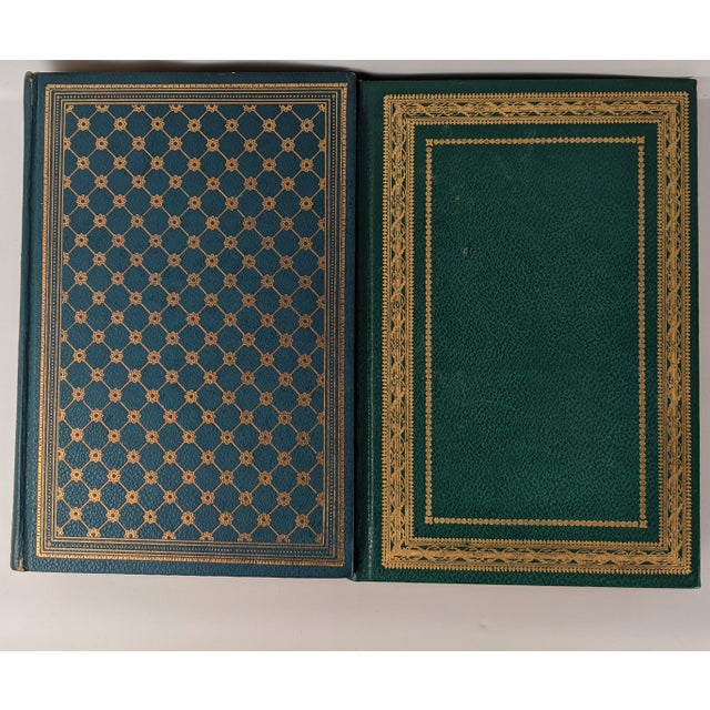 Green Vintage International Collectors Library Gilt-Bound Classics – Set of 10 For Sale - Image 8 of 17