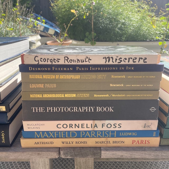 Mid-Century Modern 22 Vintage Fine Art & Photography Coffee Table Books — Picasso, Nolde, Beckmann, Pissarro & Museum Volumes For Sale - Image 3 of 12